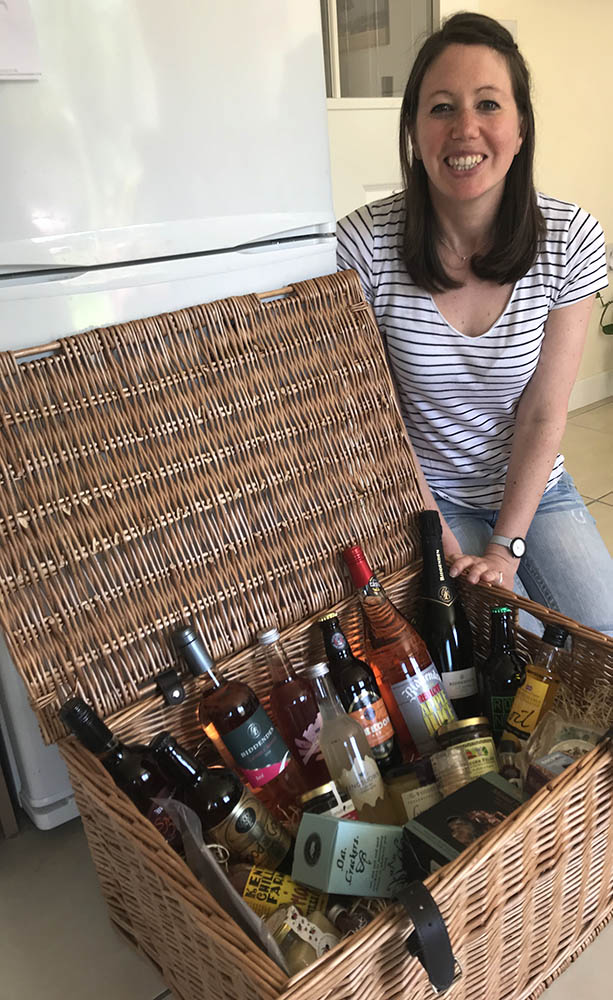 Hamper winner